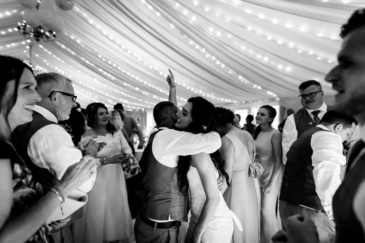 The Granary at Fawsley Wedding venue first dance